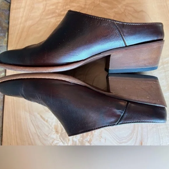 Tecovas shoe boot, dark distressed brown, 9B, EUC, leather sole , inner sole - Picture 6 of 8